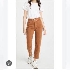 RE/DONE 70s Ultra High Rise Stove Pipe